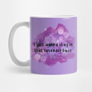 Lavender haze lyrics Mug